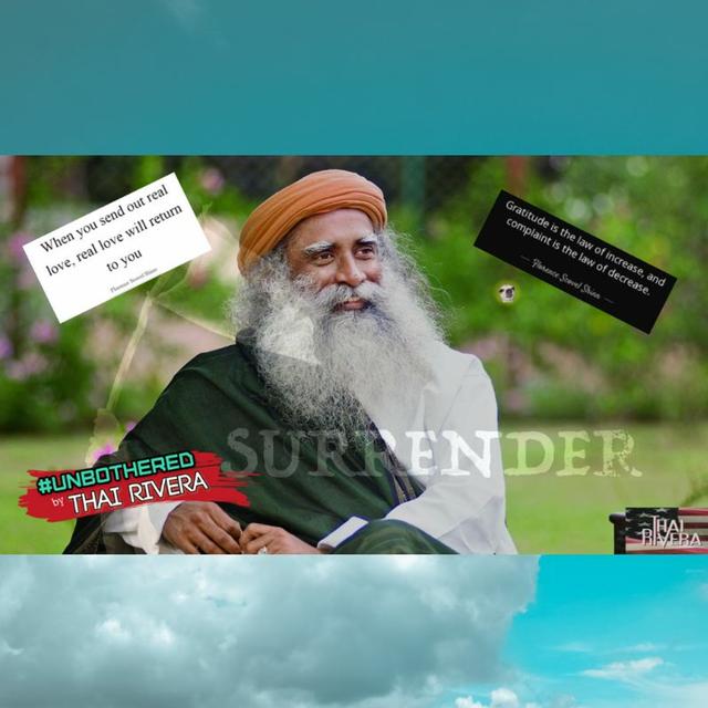I Don't Give Up But I Definitely Do Surrender ~ Unbothered by Thai Rivera - podcast episode cover