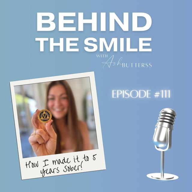 Ep 111. Solo Episode: How I Made It To 5 Years Sober! - podcast episode cover