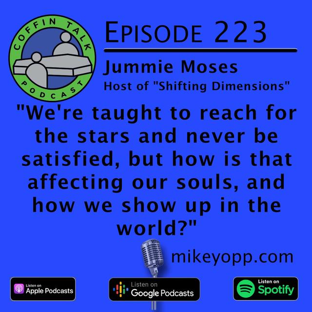 #223 - Shifting Dimensions - Jummie Moses - podcast episode cover