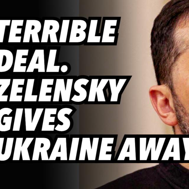 Terrible deal. Zelensky gives Ukraine resources to US - podcast episode cover