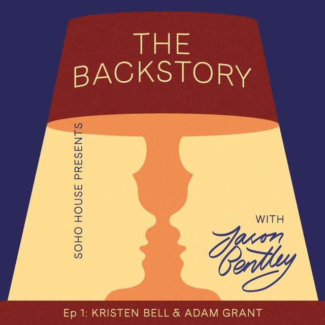 Kristen Bell & Adam Grant - podcast episode cover