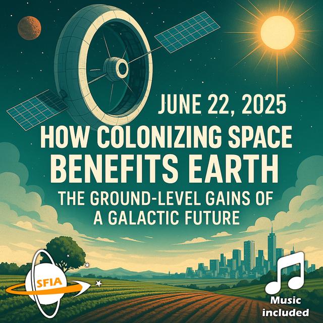 How Colonizing Space Benefits Earth - The Ground-Level Gains of a Galactic Future - podcast episode cover