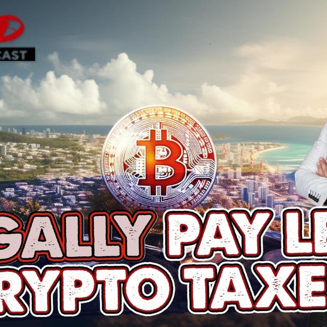 Legally Pay Less in Crypto Taxes! - podcast episode cover