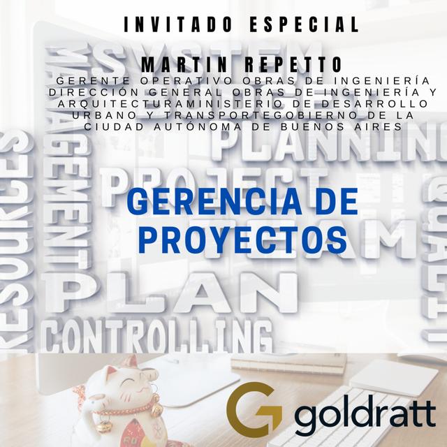 Gerencia de Proyectos TOC en Obras Públicas - Buenos Aires. Invitado Ing. Martin Repetto - podcast episode cover