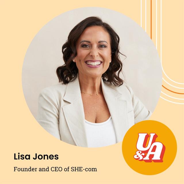 “There's No Such Thing As A Mistake Unless You Repeat It,” Lisa Jones, Founder and CEO of SHE-com - podcast episode cover