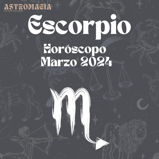 Escorpio ♏️ - Horóscopo Marzo 2024 - podcast episode cover