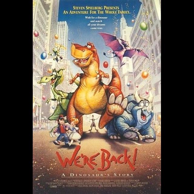 We're Back! A Dinosaur's Story - podcast episode cover