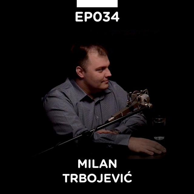 EP 034: Milan Trbojević, Knjiški Moljac - Pojačalo podcast - podcast episode cover