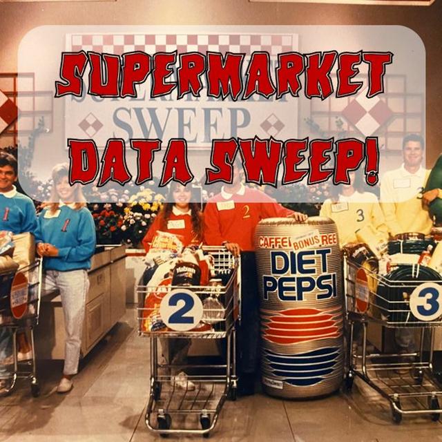 234. Supermarket Data Sweep! - podcast episode cover