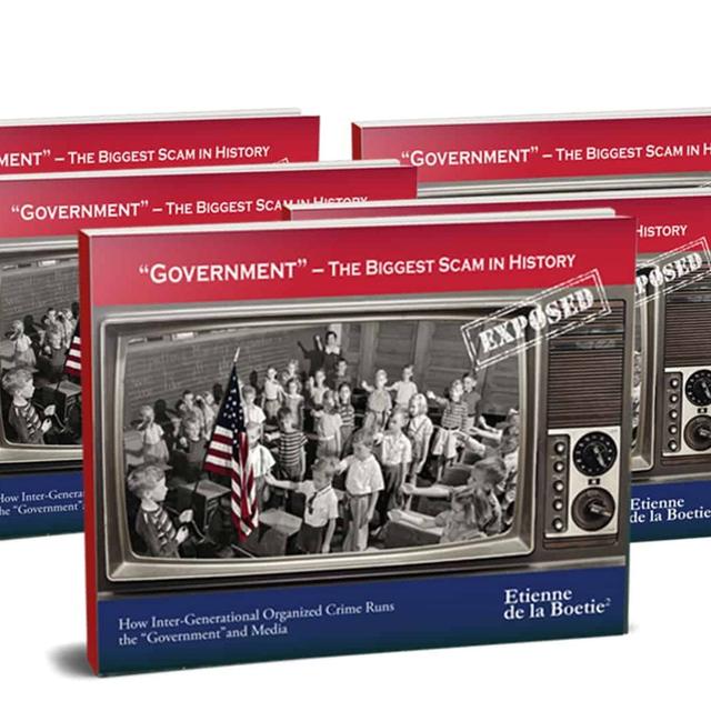 #461: The Government Is Organized Crime with Etienne de la Boetie - podcast episode cover