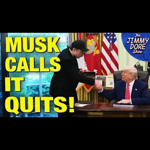 Here’s Why Elon QUIT DOGE & Left Washington D.C.! - podcast episode cover