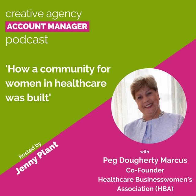 How a community for women in healthcare was built, with Peg Dougherty Marcus - podcast episode cover