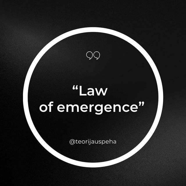85: 5 minut solo: "Law of emergence" - podcast episode cover