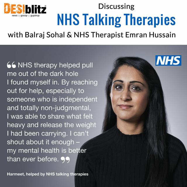 DESIblitz - NHS TalkingTherapies - podcast episode cover