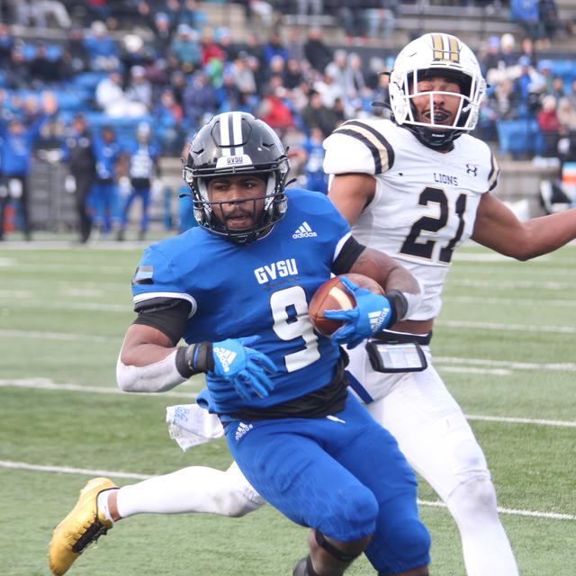LISTEN: Recapping GVSU's playoff game, Previewing The Game - podcast episode cover