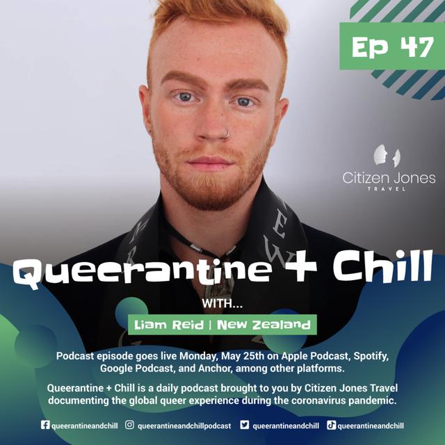 Mr. Gay World New Zealand, Ballroom Dancer, and salon consultant Liam Reid in New Zealand - podcast episode cover