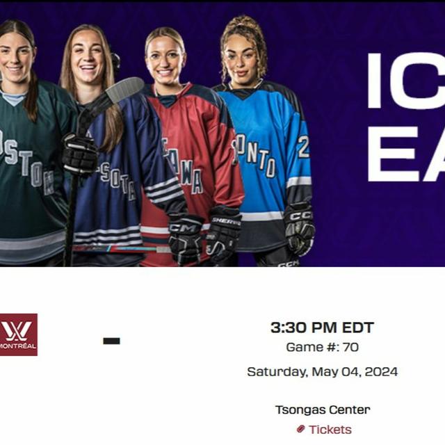 Special Announcement - PWHL Montréal vs PWHL Boston 5/4/24 - podcast episode cover