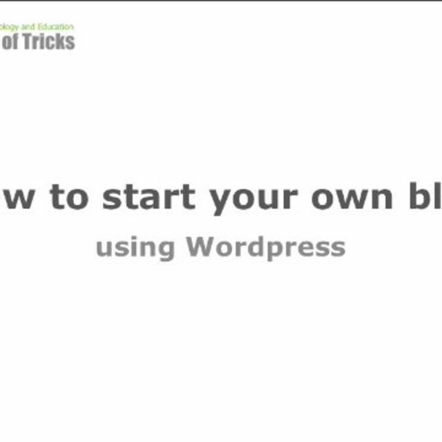 How to start your own classroom or subject blog - podcast episode cover
