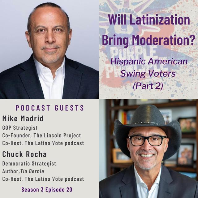 Will Latinization Bring Moderation? Hispanic American Swing Voters (Part 2) - podcast episode cover