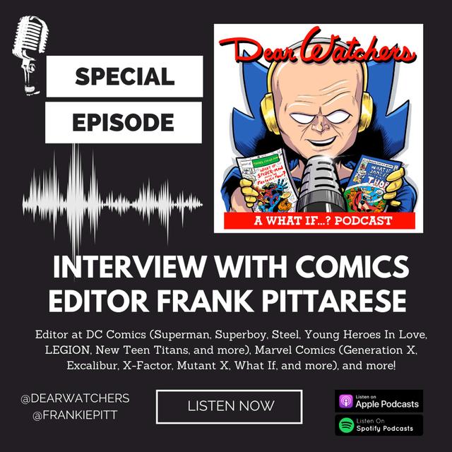 Interview: Frank Pittarese (Comic Book Editor) - podcast episode cover