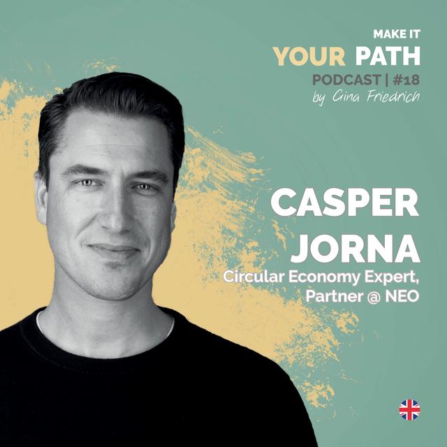 #18 Casper Jorna | I wanted to explore a freer environment where I could follow my ideas - podcast episode cover