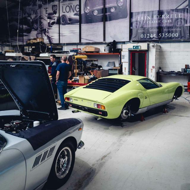Iain Tyrrell | Tyrrell's Classic Cars - A Life Working On Italian Cars - podcast episode cover
