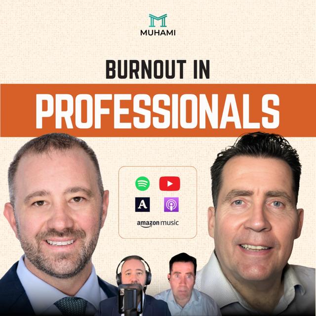 Burnout in Professionals - podcast episode cover