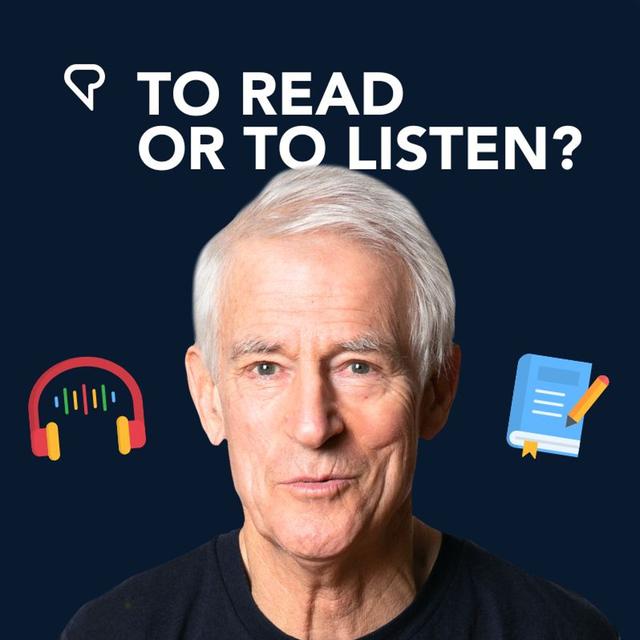 Reading or listening: what’s the best way to learn? - podcast episode cover