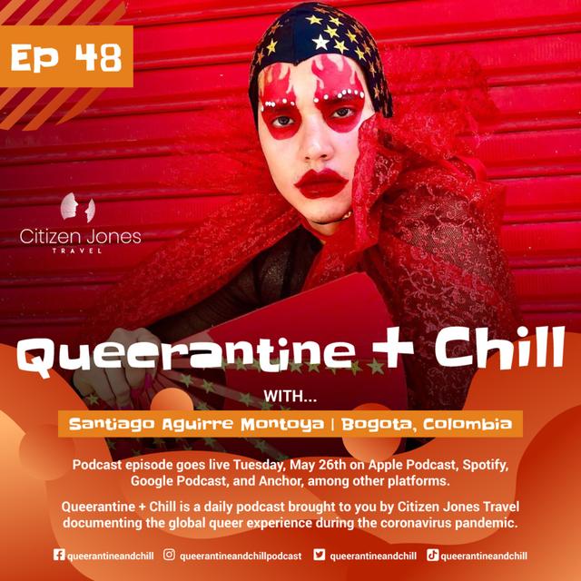 LGBTQ+/Luxury travel advisor Santiago Aguirre Montoya in Bogota, Colombia - podcast episode cover