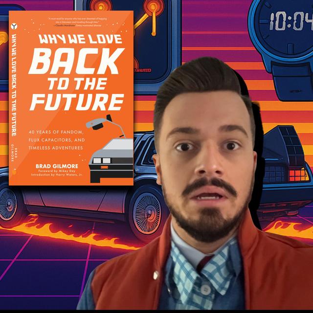 Celebrating 40 Years of Back to the Future with a New Book! 📕 - podcast episode cover