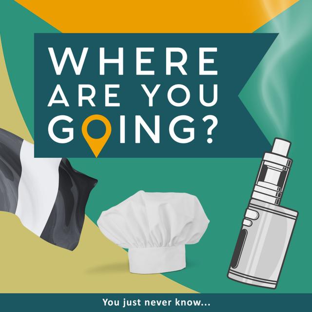 A Vape, a Chef’s Hat and Italy - podcast episode cover