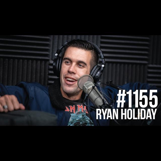 1155: Ryan Holiday - podcast episode cover
