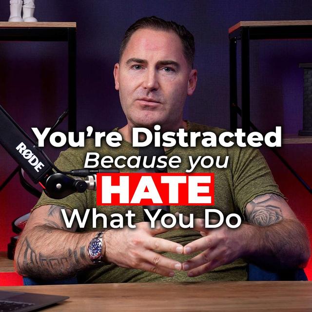 Unleash Your Focus: Why You're Really Distracted (It's NOT Your Phone) & The Secret to Unstoppable Concentration. - podcast episode cover