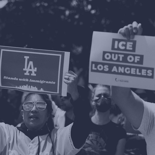 Trump vs. Newsom: Breaking Down the Politics of the L.A. Protests - podcast episode cover