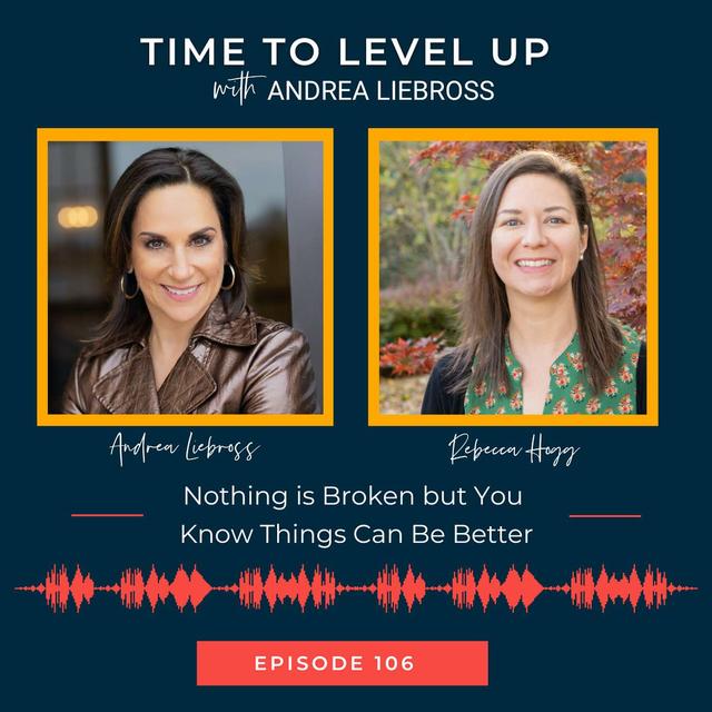 Rebecca Hogg on Wanting to Be Better Even If Nothing Is Wrong - podcast episode cover