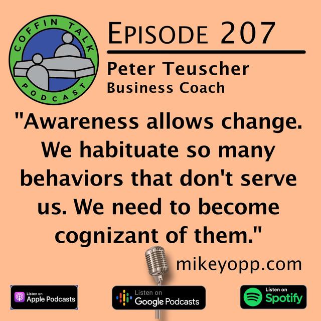 #207 - Business Coach - Peter Teuscher - podcast episode cover