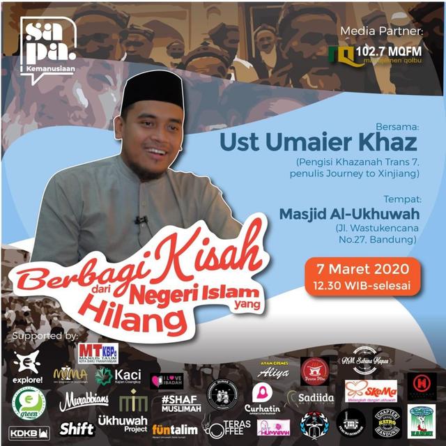 Weekend Ta'leem Ukhuwah Collabs - Ukhwuah x Explore Humanity - No. 01 - Berbagi Kisah dari Negeri Islam yang Hilang - podcast episode cover