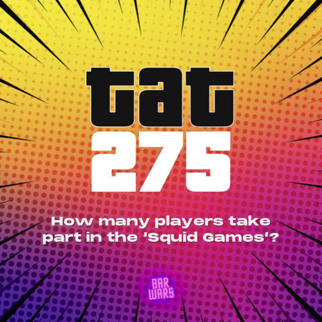 275: How many players take part in the fictional Squid Games? | Quiz Questions - podcast episode cover