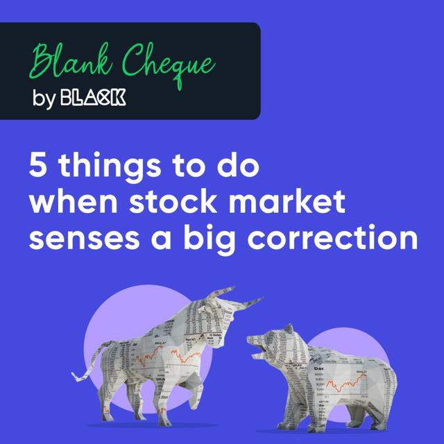STOCK MARKET | 5 things to do when stock market senses a big correction - podcast episode cover