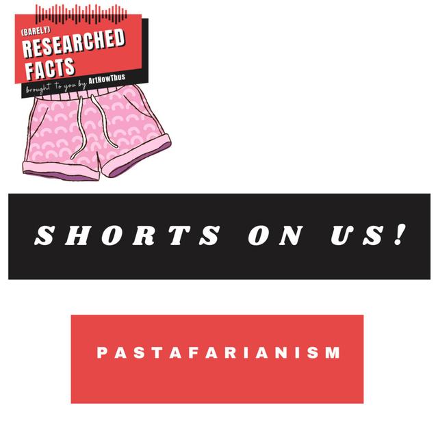 BRF Shorts On Us! 04 "Pastafarianism" - podcast episode cover