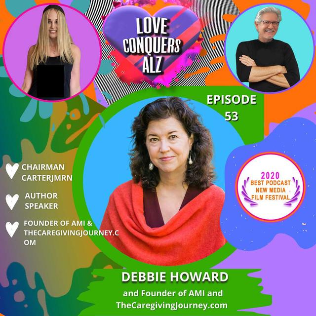 DEBBIE HOWARD - Author, Speaker, Founder of AMI & TheCaregivingJourney.com: The Current Caregiving Crisis - podcast episode cover