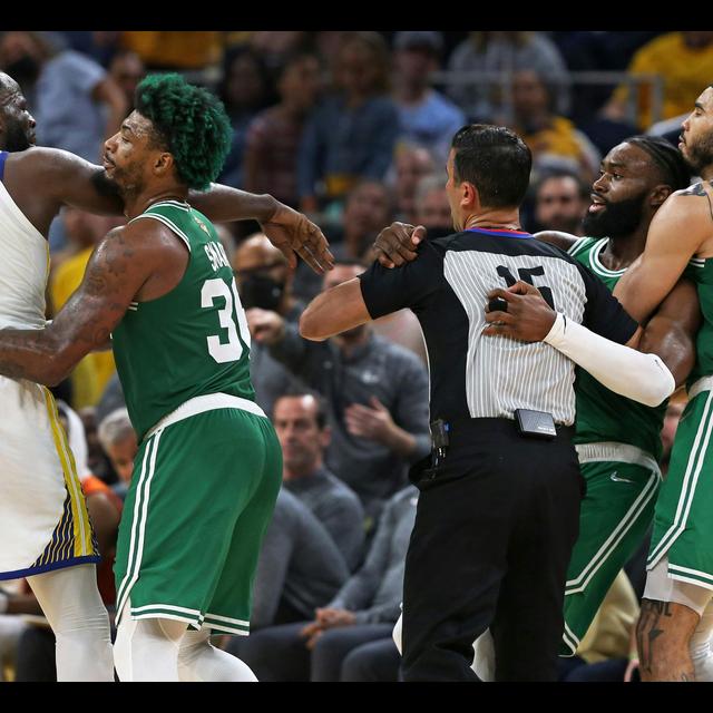 658 : C's-Dubs Tied at 1 Entering Game 3, Draymond Bullies Officials - podcast episode cover