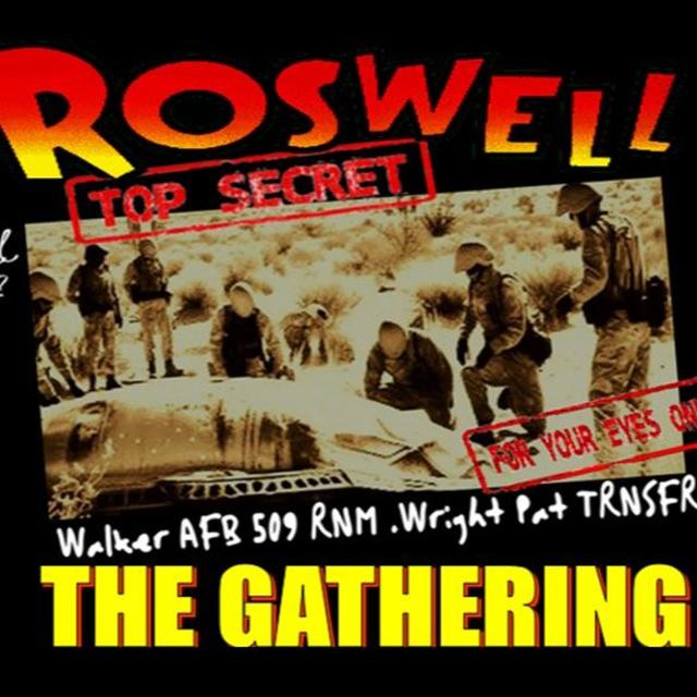 Show sample for 7/5/24: ROSWELL – THE GATHERING W/ CHRISSY NEWTON AND MITCH HOROWITZ - podcast episode cover