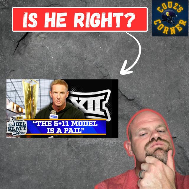 Is the 4-4-2-2-1 Playoff Model Actually the BEST for the Big 12? - podcast episode cover