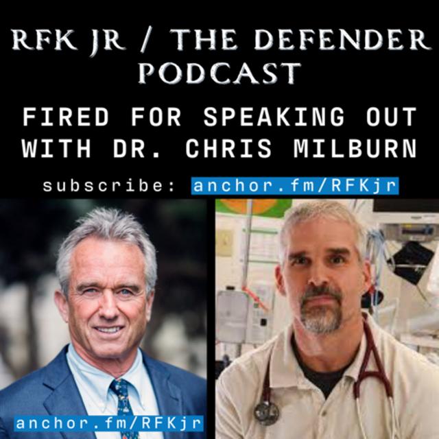 Fired For Speaking Out with Dr Chris Milburn - podcast episode cover