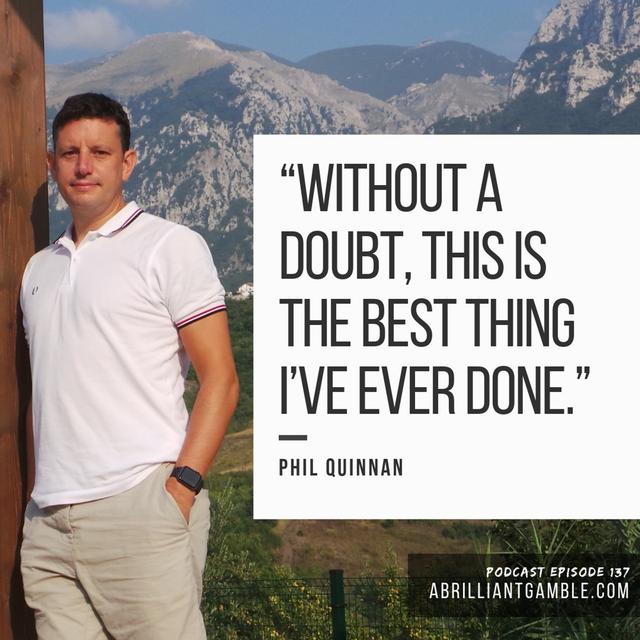 Taking a year off, with Phil Quinnan - podcast episode cover