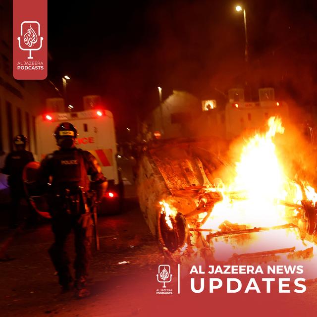 Iran methanol reservoir fire, Northern Ireland riots - podcast episode cover