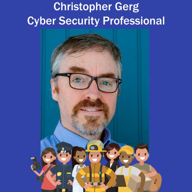 117: Cyber Security Professional - Chris Gerg is the VP of Cyber Security Risk at Tetra Defense - podcast episode cover