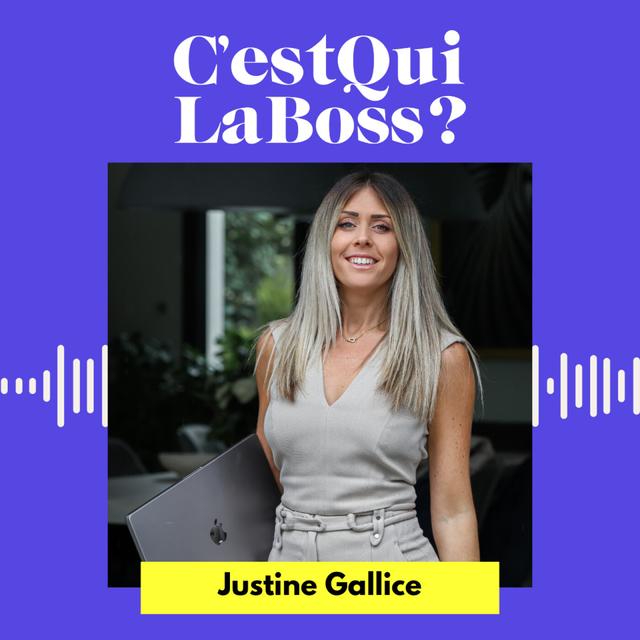 D’influenceuse à chef d’entreprise avec Justine Gallice (Fiit Fight Forever) - podcast episode cover