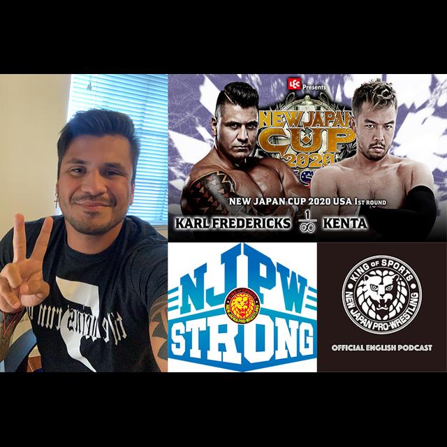 NJPW Official English Podcast: Karl Fredericks on KENTA & NJPW STRONG! - podcast episode cover
